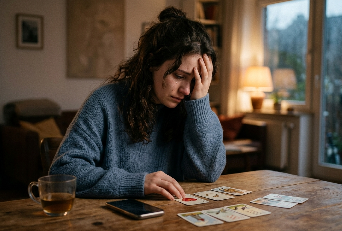 Liebeskummer Kartenlegen Beratung